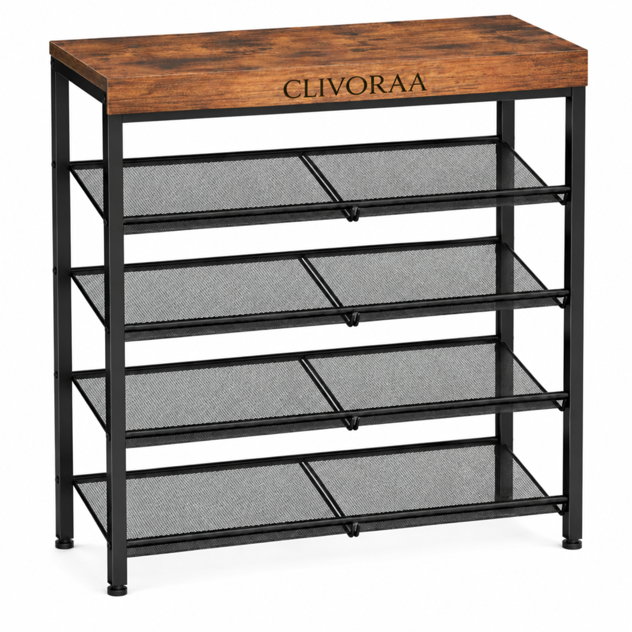 CLIVORAA Shoe Rack for Entryway, Freestanding