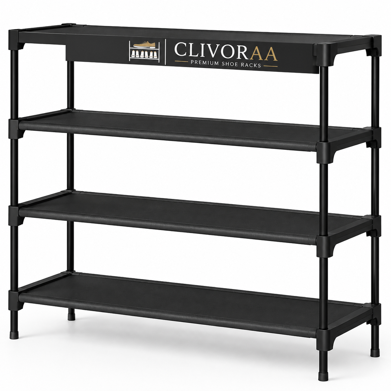 CLIVORAA Shoe Rack - Non-Woven Shoe Rack Shelf